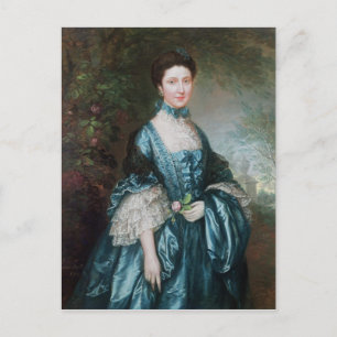 Thomas Gainsborough  Miss Theodosia Magill Postcard
