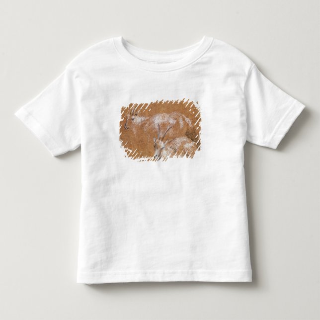 Thomas Gainsborough | Study of Goats (drawing) Toddler T-Shirt (Front)