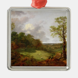Thomas Gainsborough   Wooded Landscape with a Cott Metal Tree Decoration