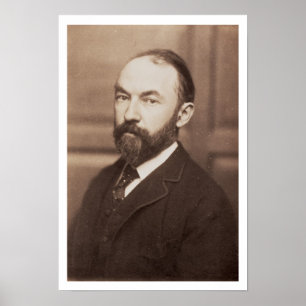Thomas Hardy (1840-1928) (sepia photo) Poster
