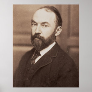 Thomas Hardy (1840-1928) (sepia photo) Poster