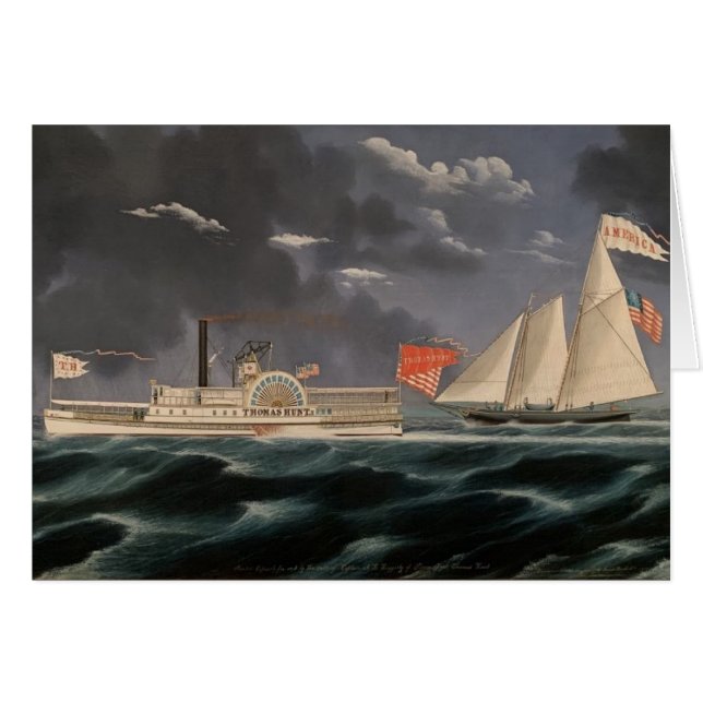  Thomas Hunt and the America 1852 (Front Horizontal)