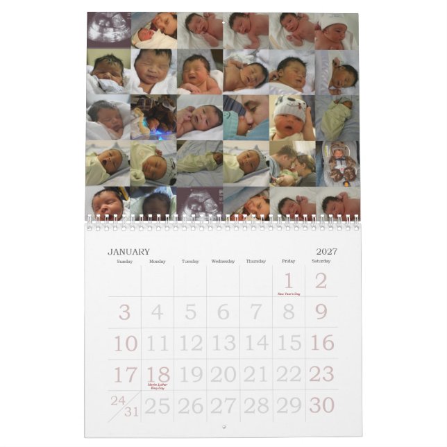 Thomas James Orsello III2008 Calendar (Jan 2027)