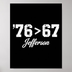 Thomas Jefferson 76 67 Self-evident Make History F Poster