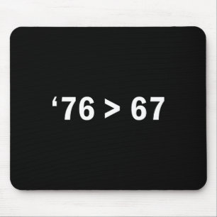 Thomas Jefferson 76 67 Self-evident Minimal Math H Mouse Mat