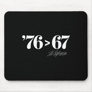 Thomas Jefferson 76 > 67 Self-evident Minimal M Mouse Mat