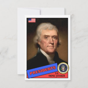 Thomas Jefferson Baseball Card