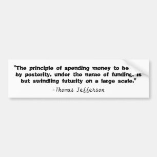 Thomas Jefferson Bumper Sticker