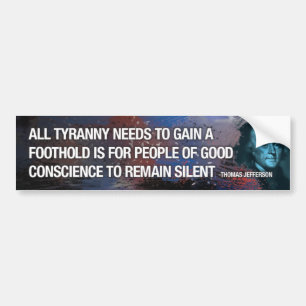 Thomas Jefferson Bumper Sticker