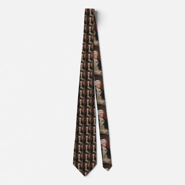 Thomas Jefferson by Mather Brown (1786) Tie (Front)