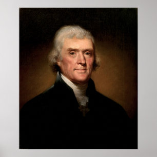 Thomas Jefferson by Rembrandt Peale Poster