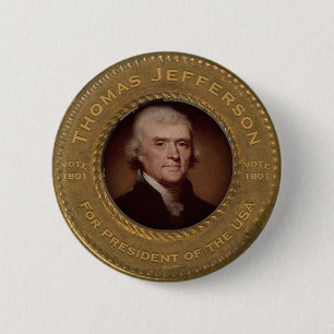 Thomas Jefferson Campaign Button