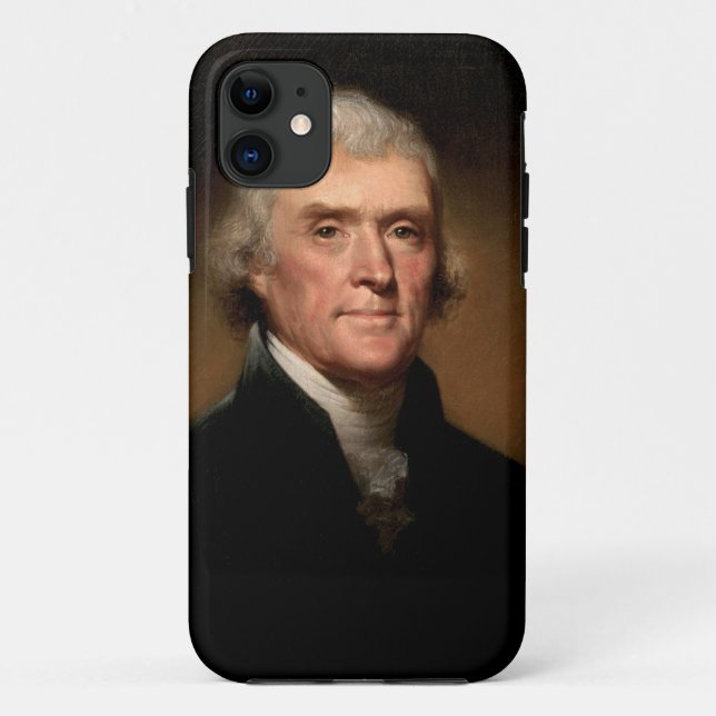 Thomas Jefferson Case-Mate iPhone Case (Back)
