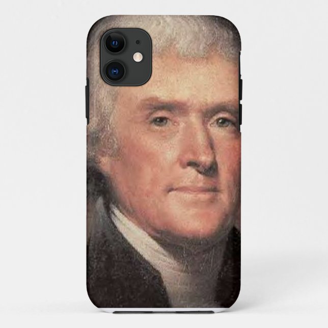 Thomas Jefferson Case-Mate iPhone Case (Back)