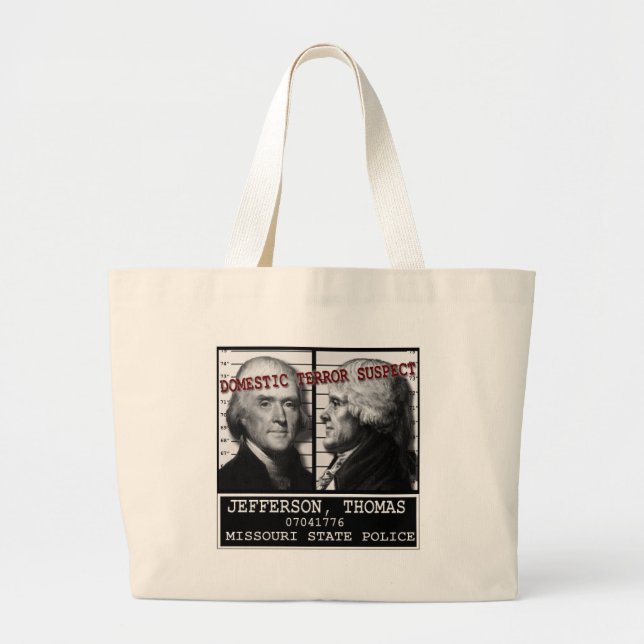 Thomas Jefferson Domestic Terror Suspect Bag (Front)