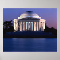 Thomas Jefferson Memorial at Dusk