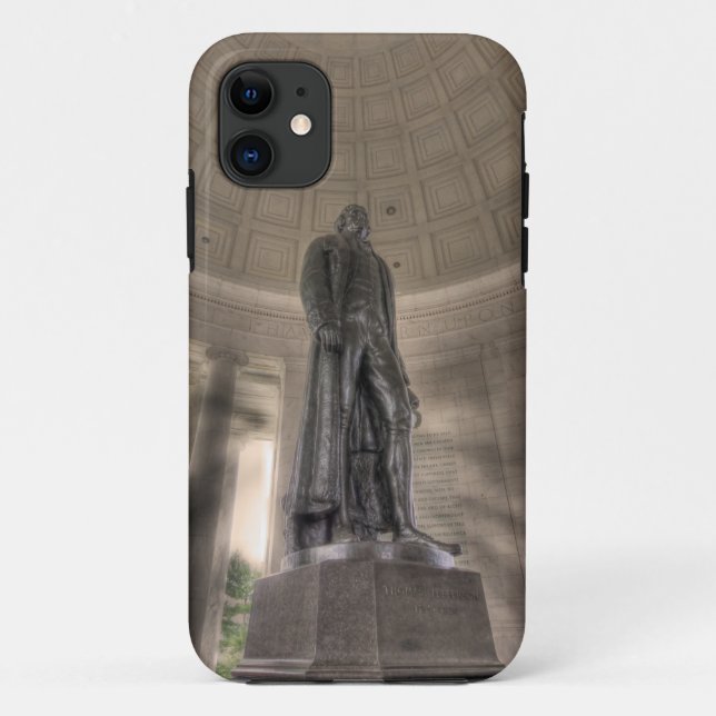 Thomas Jefferson Memorial Bronze Statue Case-Mate iPhone Case (Back)