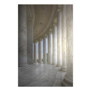 Thomas Jefferson Memorial Circular Colonnade Photo Print