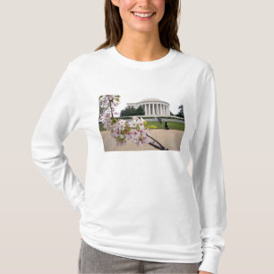 Thomas Jefferson Memorial with cherry blossoms T-Shirt