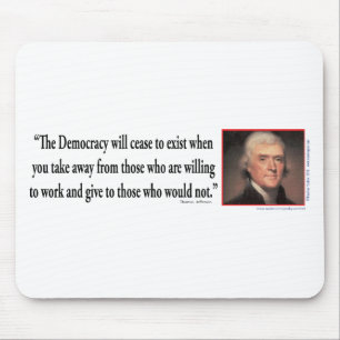 Thomas Jefferson Mouse Mat