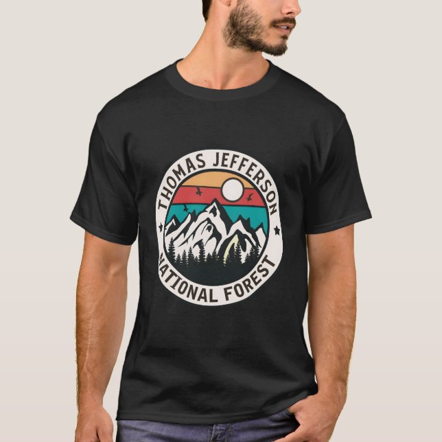 Thomas Jefferson national forest  T-Shirt (Front)