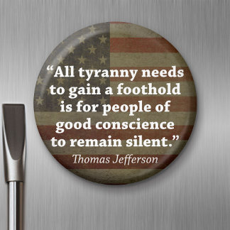 Thomas Jefferson Quote Magnet