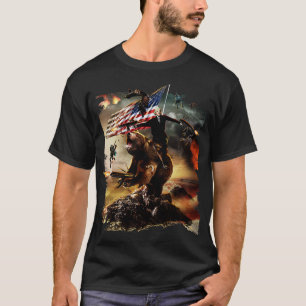 Thomas Jefferson Riding Bear T-Shirt