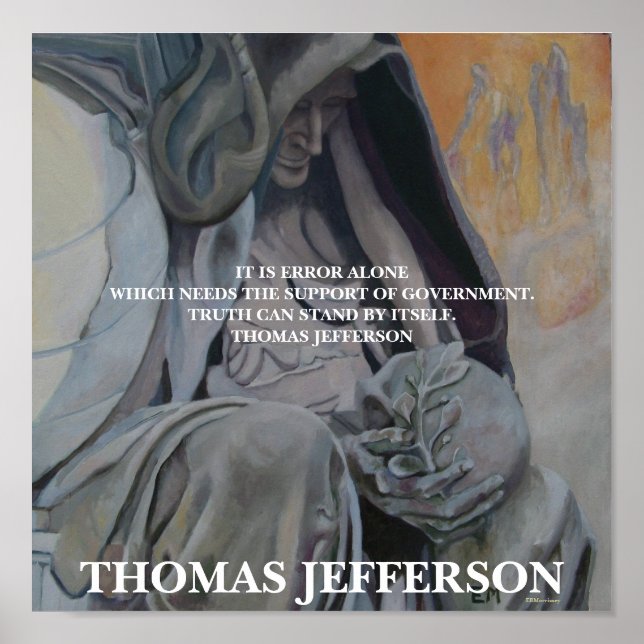 Thomas Jefferson -  Truth Poster (Front)