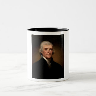 Thomas Jefferson Two-Tone Coffee Mug