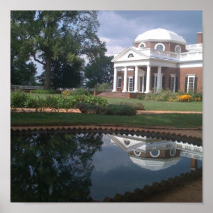 Thomas Jefferson's Monticello Poster