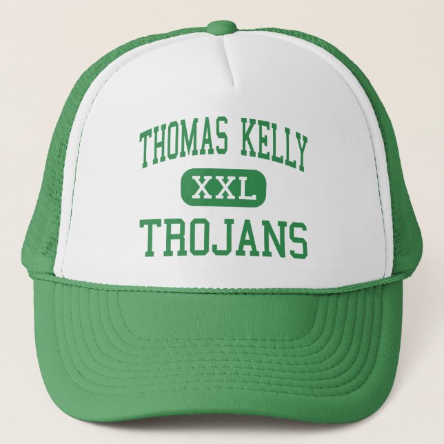 Thomas Kelly - Trojans - High - Chicago Illinois Trucker Hat (Front)