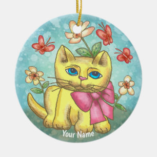 Thomas Kitten Cat  Ornament