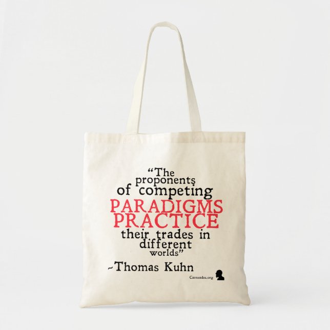Thomas Kuhn Tote Bag (Front)