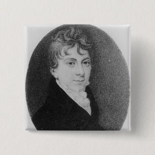 Thomas Love Peacock 15 Cm Square Badge