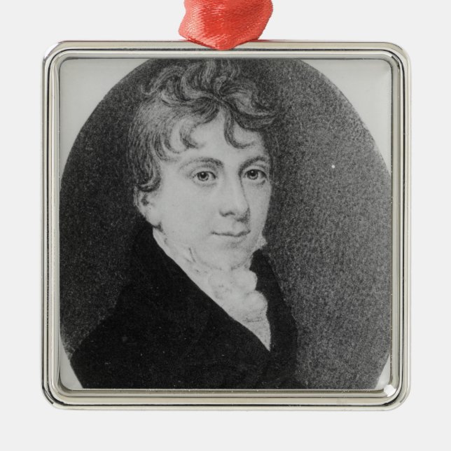 Thomas Love Peacock Metal Tree Decoration (Front)