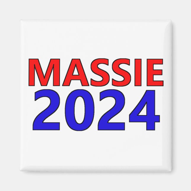 Thomas Massie for President 2024 Magnet (Front)