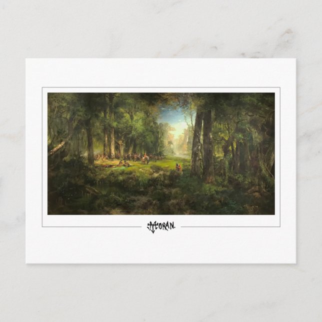 Thomas Moran #20 - Fine Art Postcard (Front)