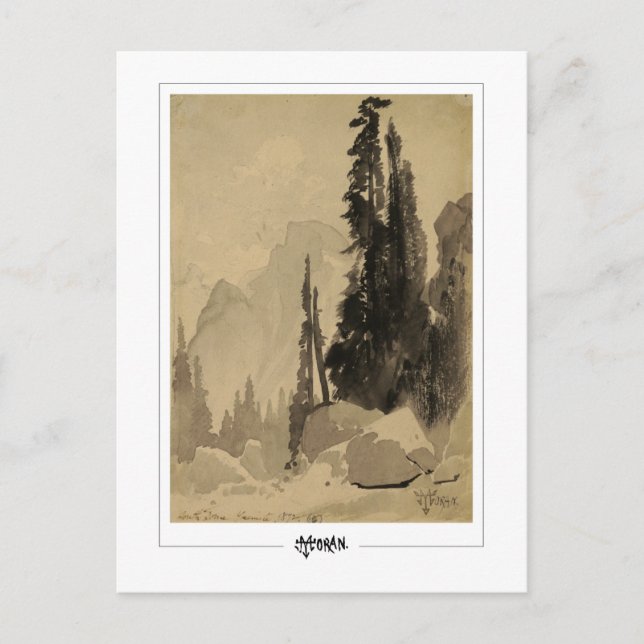 Thomas Moran #225 - Fine Art Postcard (Front)