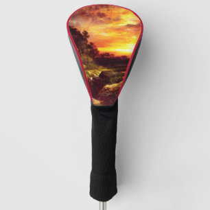 Thomas Moran - An Arizona Sunset, fine art Golf Head Cover
