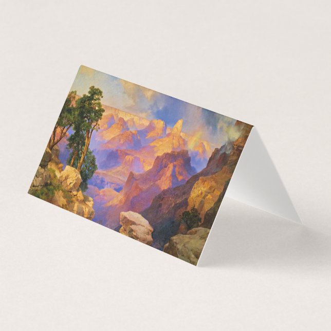 Thomas Moran art, Grand Canyon with Rainbow (Front)