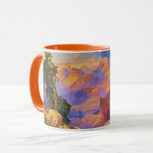 Thomas Moran art, Grand Canyon with Rainbow Mug