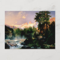 Thomas Moran art, The Three Tetons
