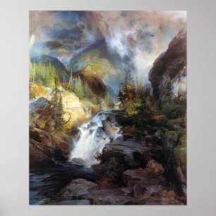 Thomas Moran Children of the Mountain Poster
