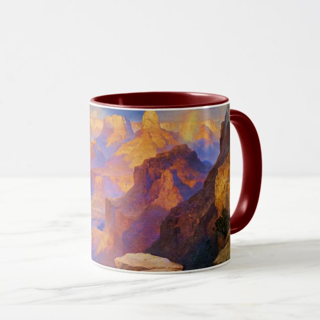 Thomas Moran, Grand Canyon with Rainbow Mug (Front Right)