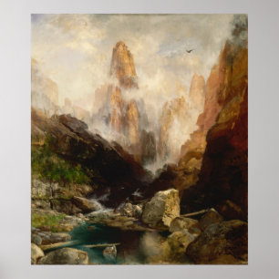 Thomas Moran - Mist in Kanab Canyon, Utah Poster