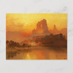 Thomas Moran - The Golden Hour Postcard