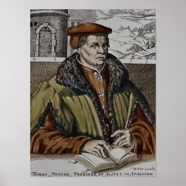 Thomas Muntzer, c.1600 Poster (Front)