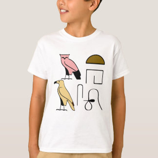 Thomas Name in Hieroglyphs symbols of ancient EG T-Shirt