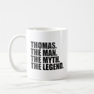 Thomas name, Thomas The Man The Myth The Legend Coffee Mug