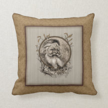 Thomas Nast Santa Claus Christmas Pillow